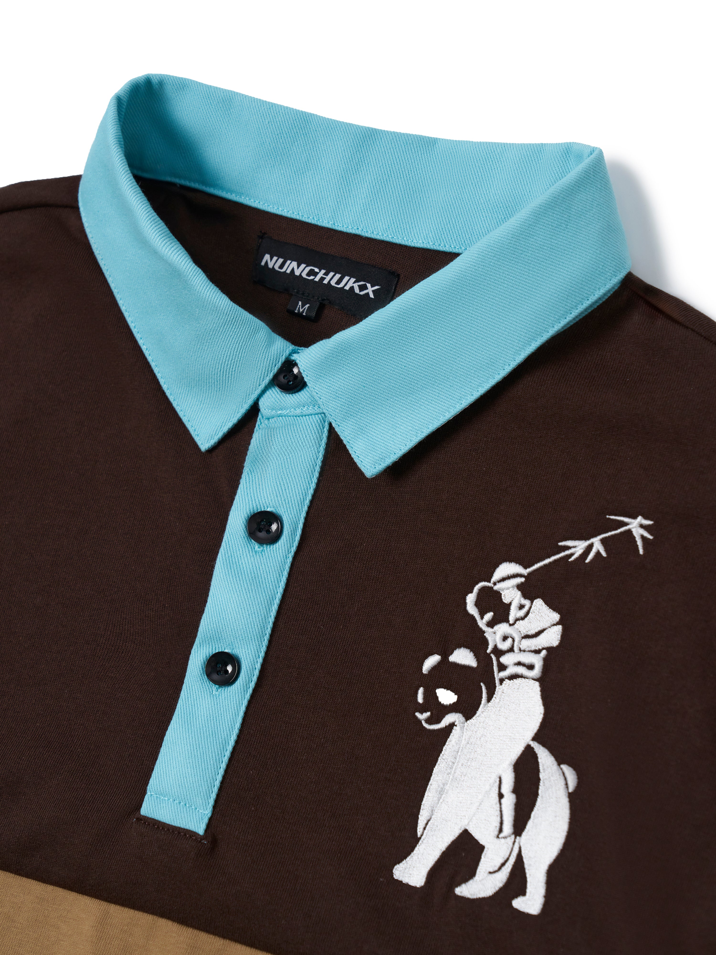 Panda Riders Layered Polo
