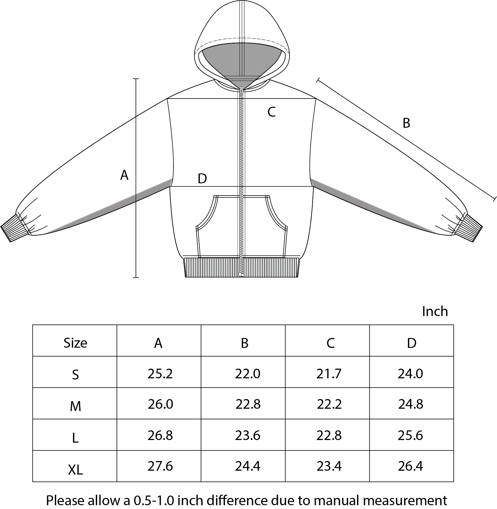 Chimerica Flag Zip-up Hoodie