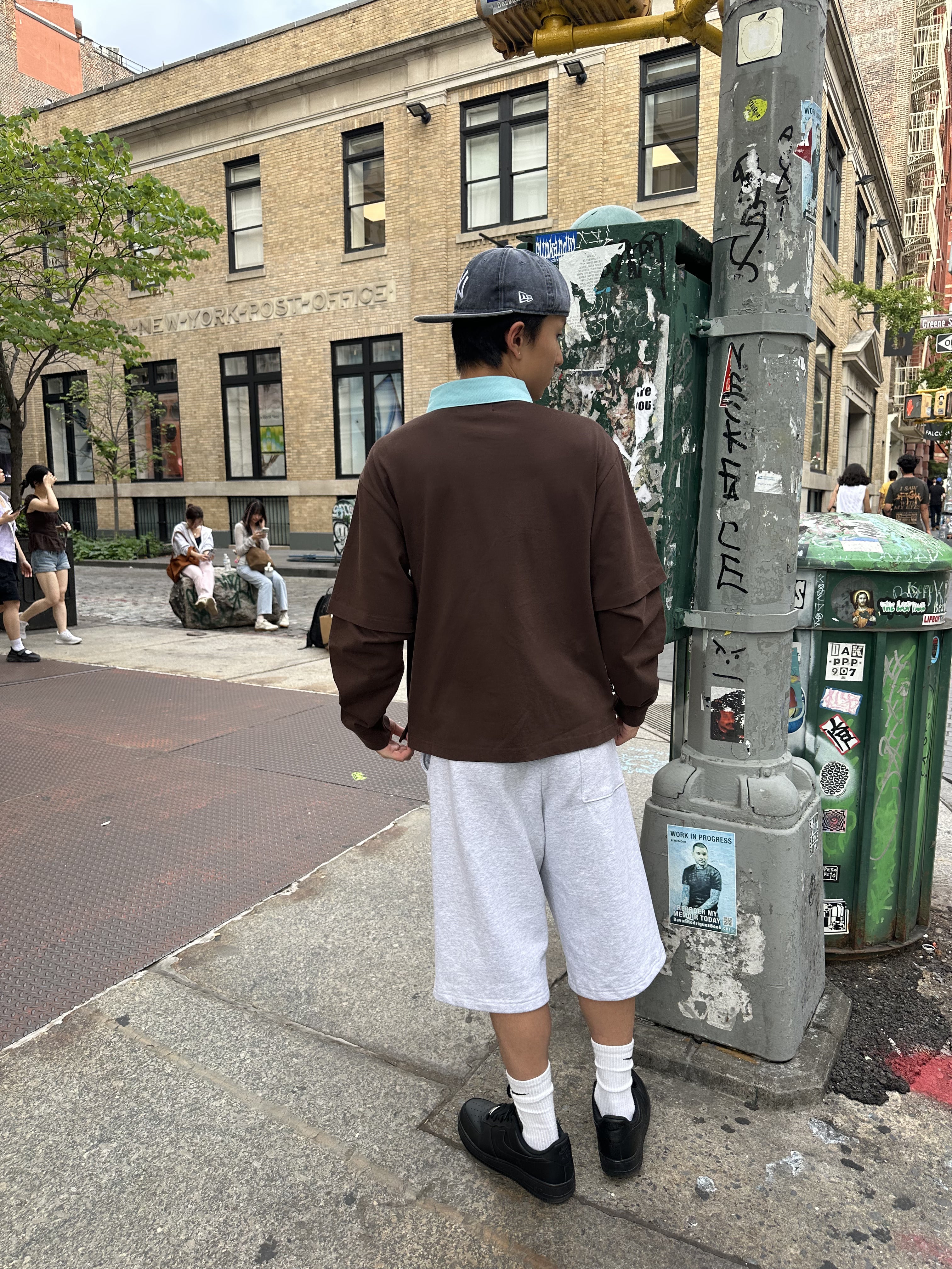 Panda Riders Layered Polo
