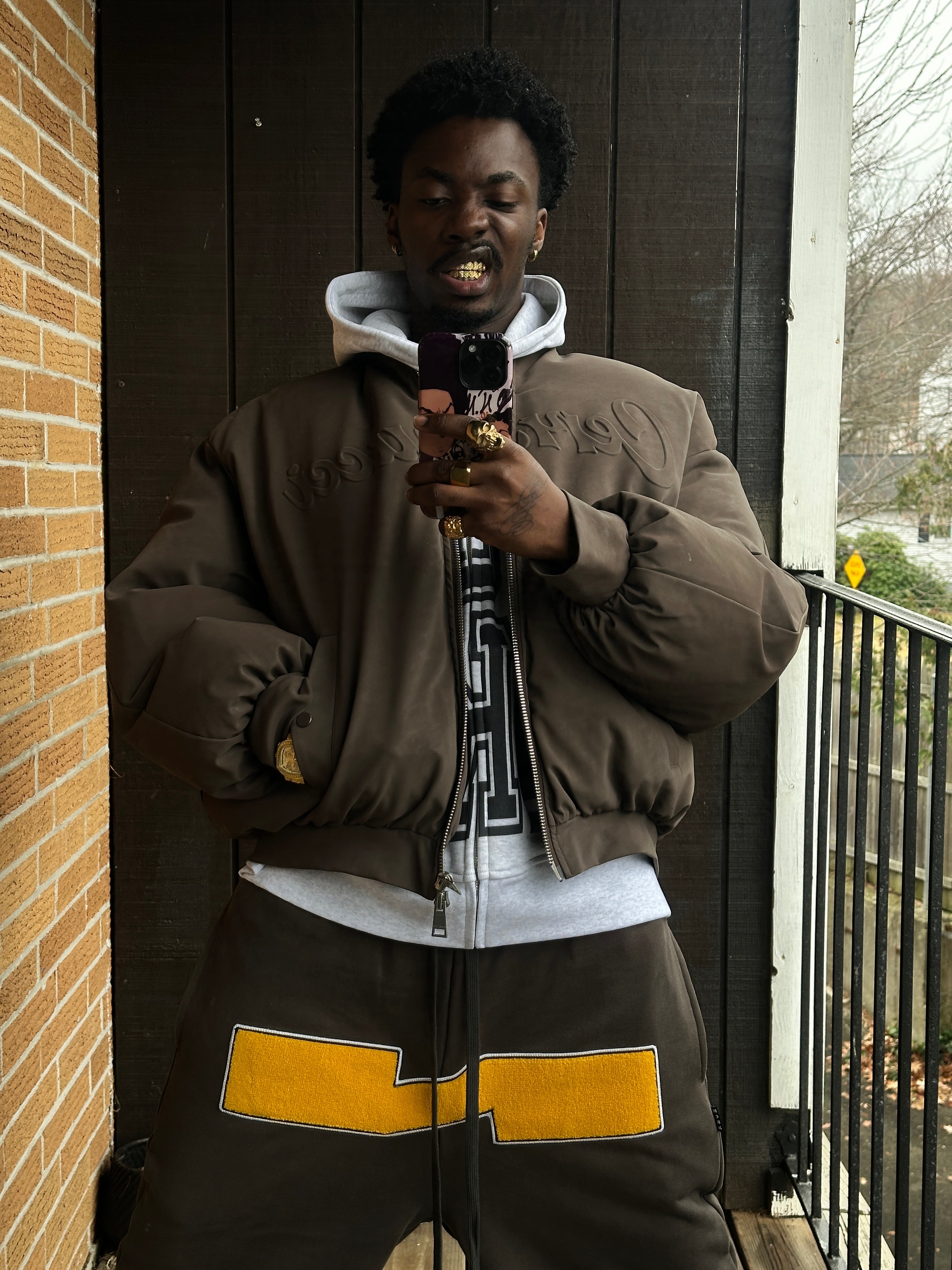 Terry Stitch Logo Sweatpants