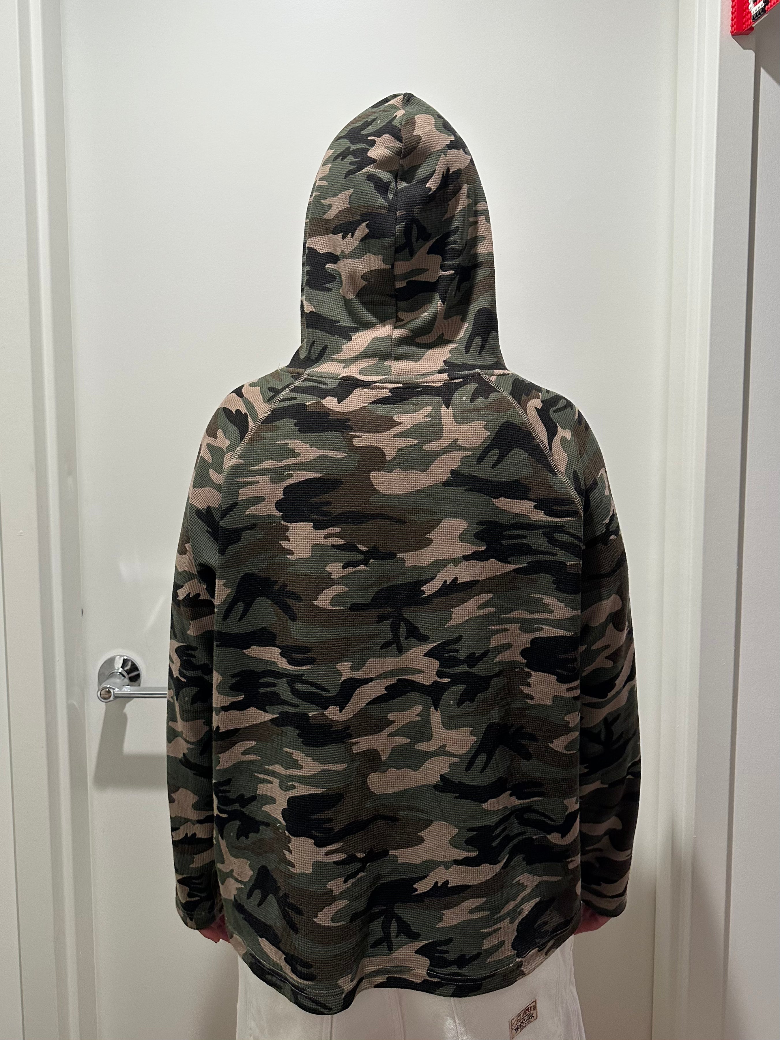 Lightweight Camo Hooded Thermal